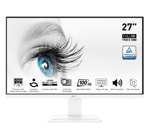 MSI 27'' PRO MP273AW Biały - 1227216 - zdjęcie 4